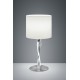 Lampe NANDOR pied led nickel mat 